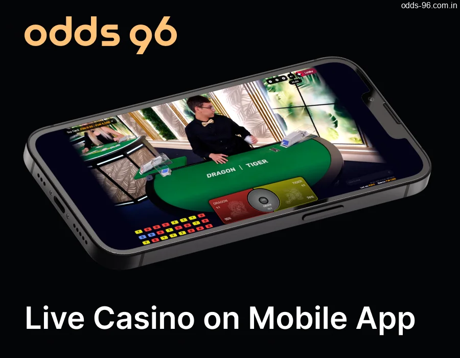 Live casino games on the CV666 Casino Bonusesmobile application