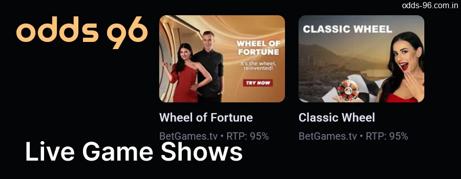 Watch live game shows on the CV666 Casino Bonuseswebsite