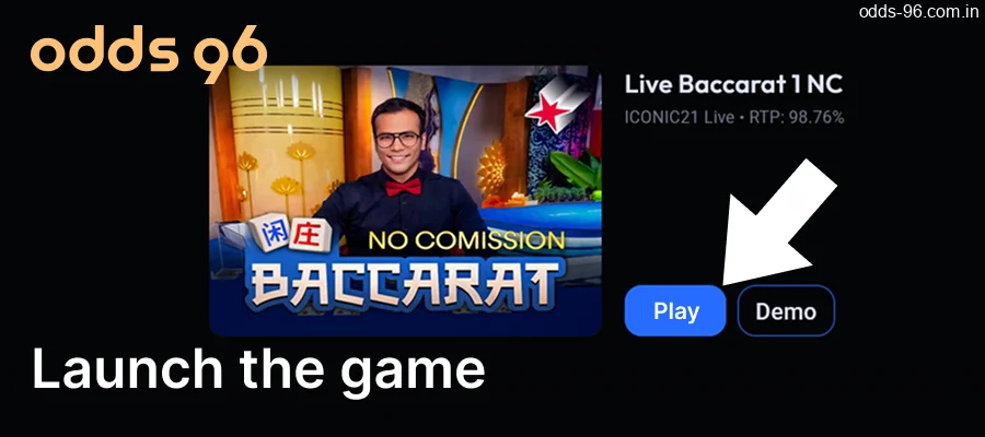 Start playing the game on the CV666 Casino Bonuseswebsite