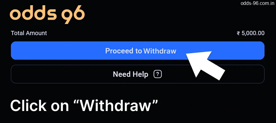 Complete the transaction at CV666 Casino Bonuses by clicking on "Withdraw".