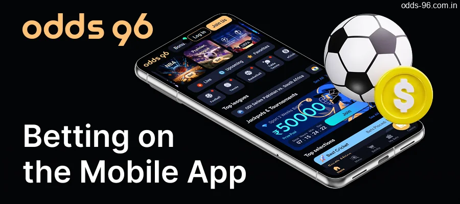Features of the 0dds96 Mobile App for Betting