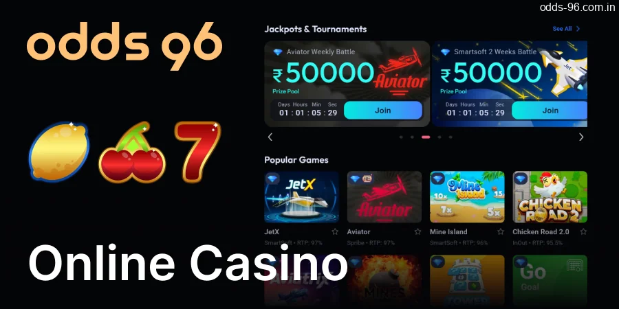 Online Casino on the CV666 Casino Bonuses website