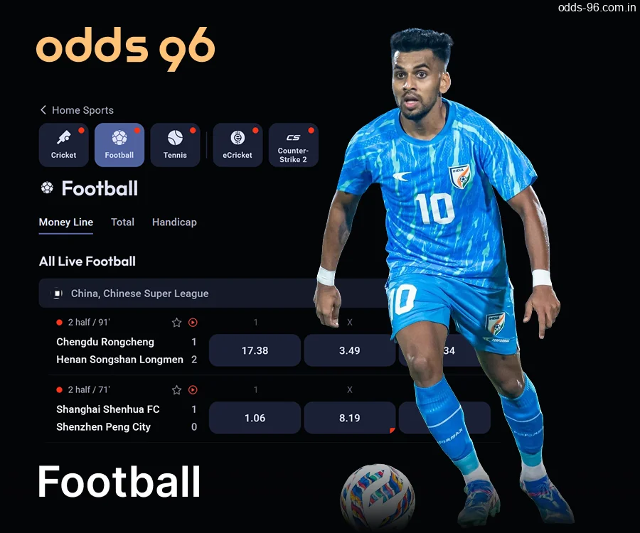 Betting on soccer is available on the CV666 Casino Bonuses website