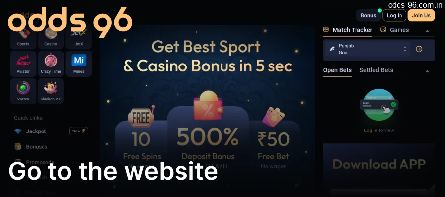 Visit the CV666 Casino Bonuses website