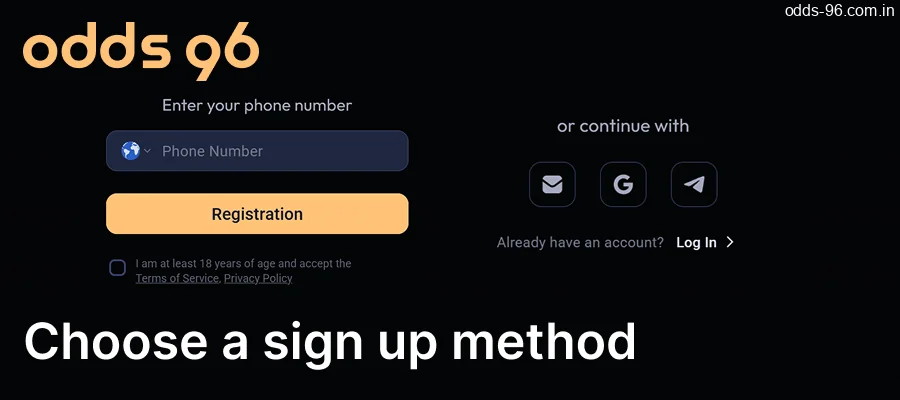 You can sign in to the CV666 Casino Bonuses website using either a social media account or a phone number