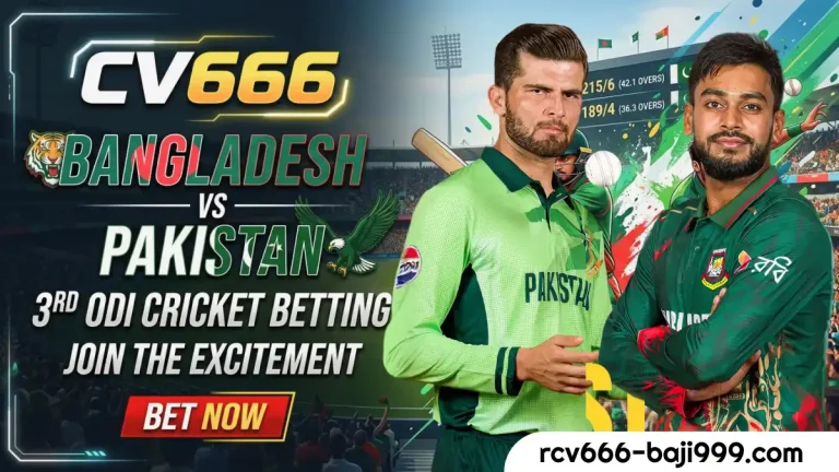 Cv666 Bangladesh Cricket Betting_ The Epic 3rd ODI Showdown Against Pakistan